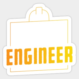 Trust Me I Am a Civil Engineer,Funny Engineering Sayings gift Sticker